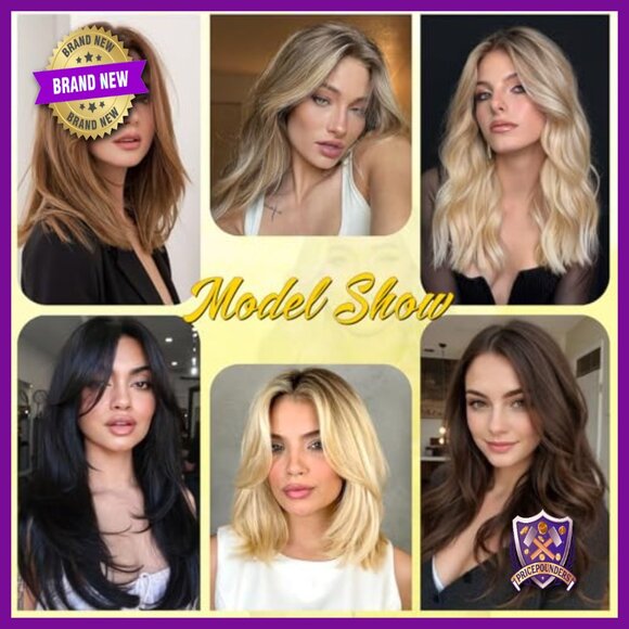 14 Inch Human Hair Topper 5x5 Lace Base 3 Clips for Thinning Hair main image 6